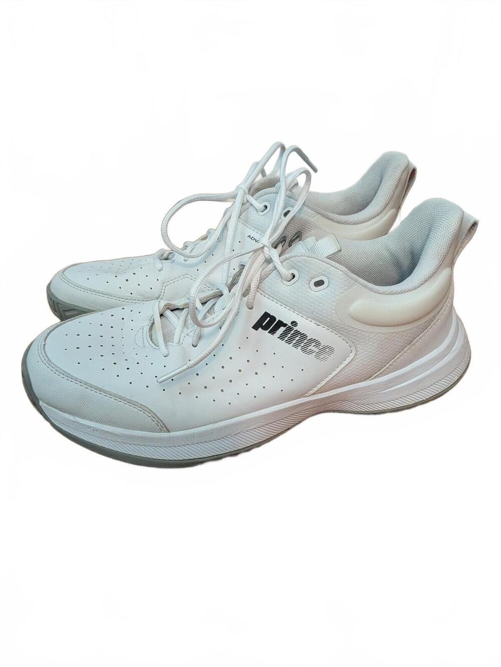 Prince Men's 9 Advantage Lite 3 Tennis Shoes White Athletic Sneakers Ortholite